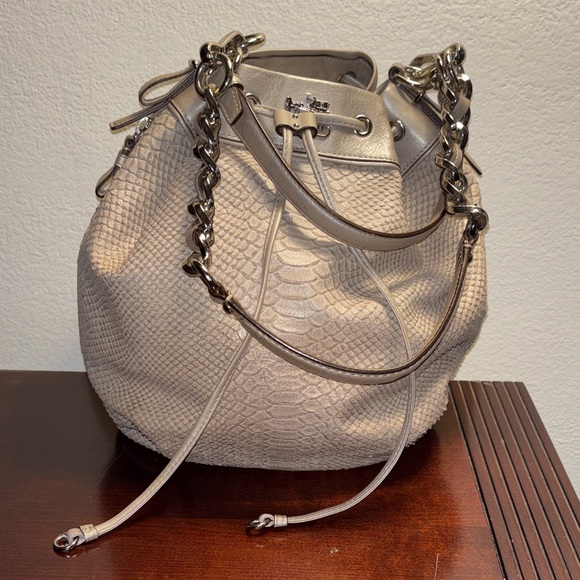 Coach Madison Python Bag - Picture 2 of 8